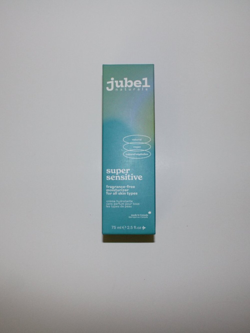 Jube1 Super Sensitive Fragrance Free Moisturizer BRAND NEW
